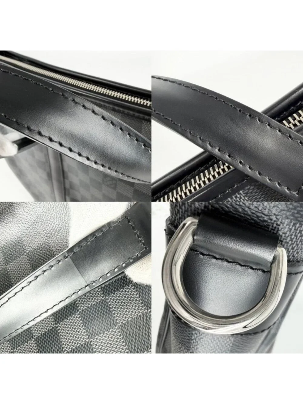 Louis Vuitton Business Tadao Shoulder Bag Crossbody 2-Way Briefcase Damier